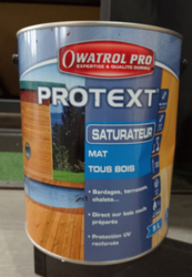 SATURATEUR PREPARATEUR PROTECTEUR EN 5L RESINEUX ET FEUILLUS TEXTROL PRO DURIEU 5M² PAR LITRE